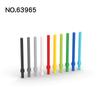 Non-Toxic 50Pcs Moc Parts 63965 18274 Bar 6L Con Anello Di Arresto Mattoni Compatibili Assmble Fai Da Te Blocchi Di Particelle Bambino