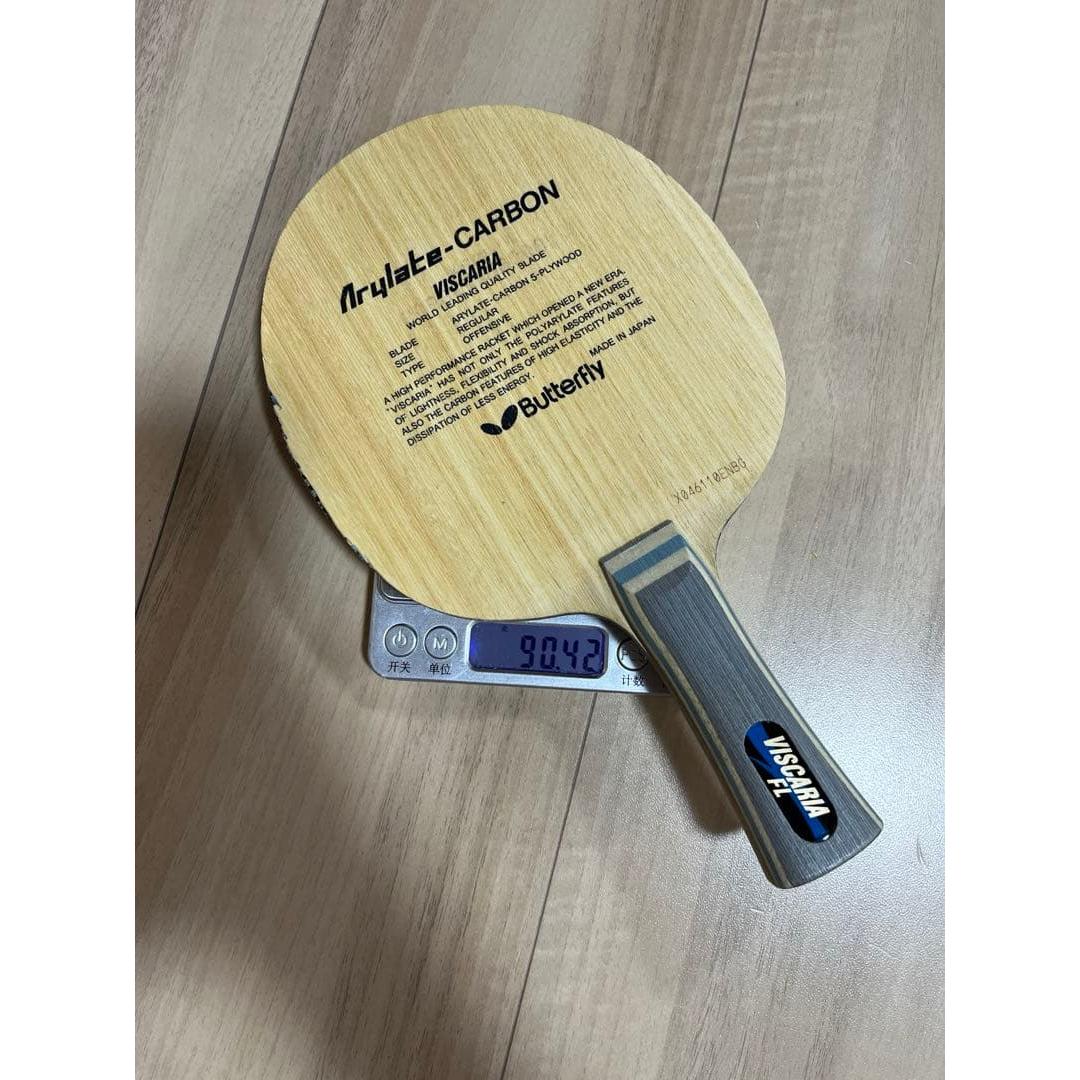 Used Butterfly Viscaria FL Viscaria table tennis racket