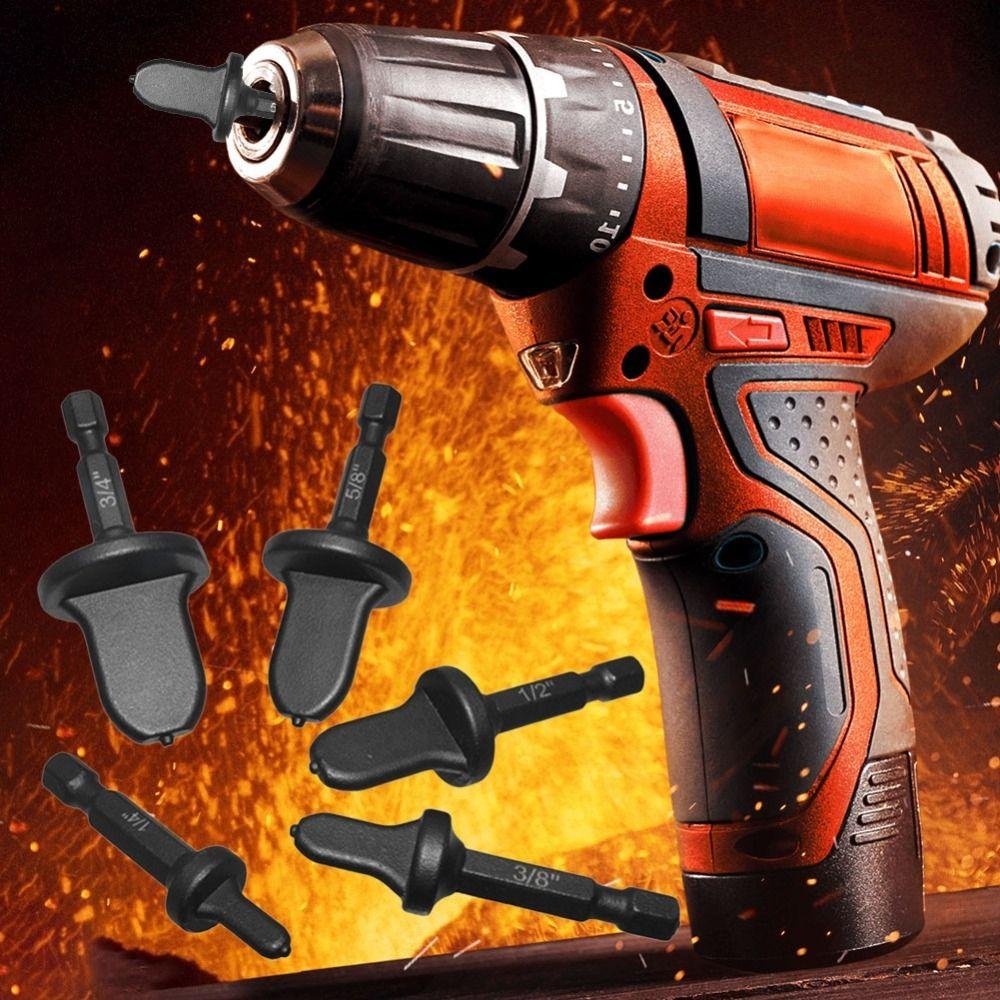 

5 PCS Swaging Tool Tube Expander Hexagonal Handle Pipe Flaring Tools Pipe Expander Air Conditioner чорний