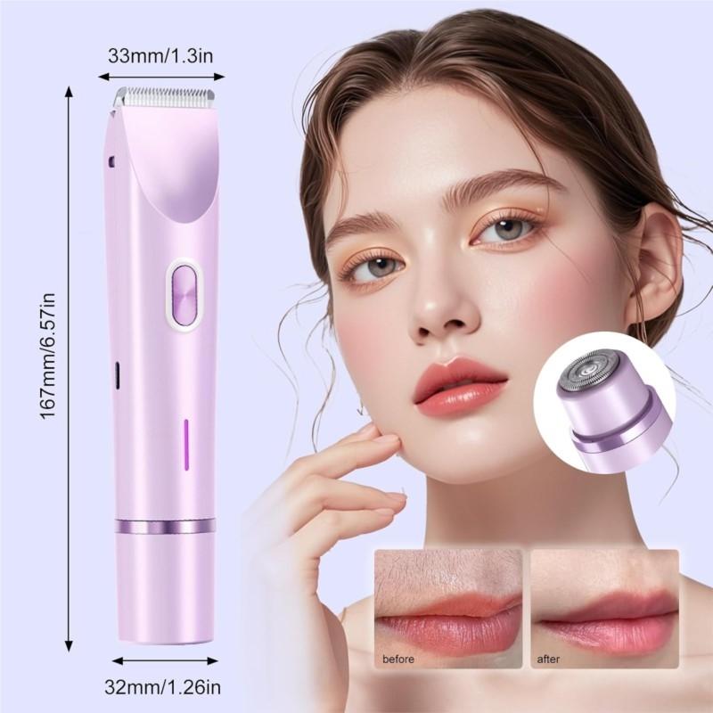 Painless Removal Hair Women Electric Shaver With Bikini Trimmer Rechargeable Lady Shaver For Legs Complexion Arms And Smooth Skin