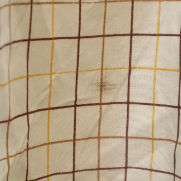 LONDON FOG 80s Vintage Long Sleeve Trench Coat 8 Khaki Back Check Women Used