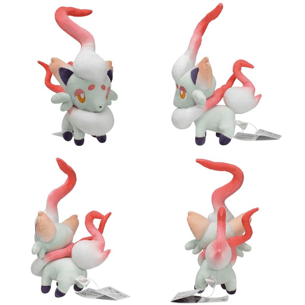 4 Styles Pokemon Plush Doll Toy Zorua Hisuian Zorua Cartoon Character Anime Image Holiday And birthday Gifts For Children