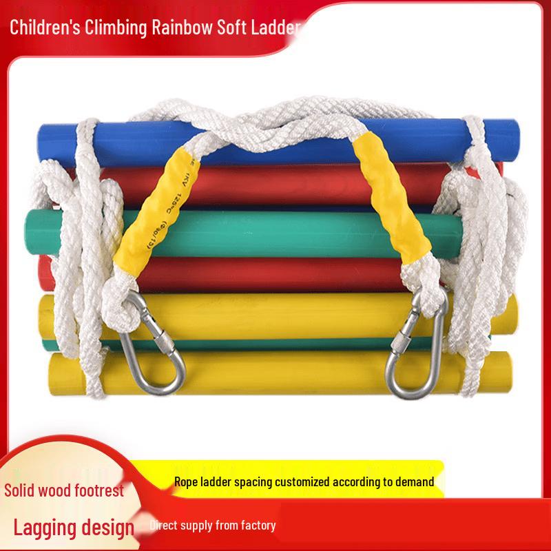 Indoor Kids Climbing Rope Ladder