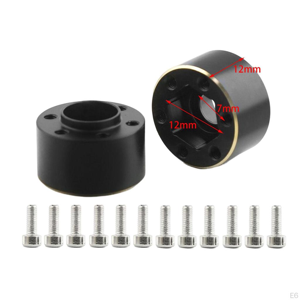 Metal Screws Set for 1/10 RC Crawler Wheel Hex Hubs