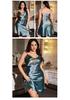 Danny Lin Plus Size Faux Silk Camisole Dress – Spring/Summer Printed Pajamas for Women