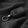 For Land Rover Range Rover Sport Discovery Defender Velar Evoque Alcantara Suede Car Key Case Cover Keychain Accessories