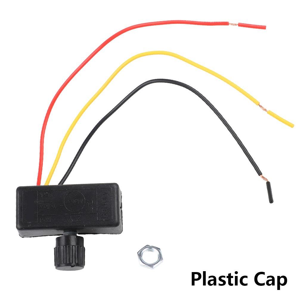 1Pcs 12V Electric Sprayer Governor 70W Max Wiring Connector Water Pump Speed Regulator Durable Control Metal Plastic