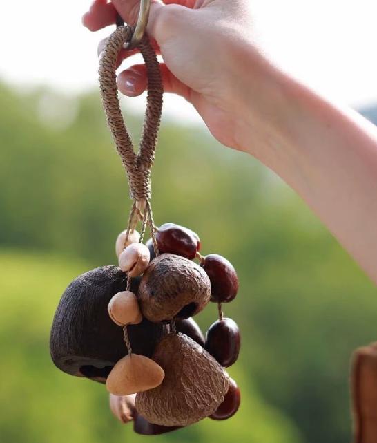 Nut Shell Hand Bells Meditation Diapason Hand Bell Mindfulness Yoga Relaxation Wind Chime Sound Healing Musical Instruments Bell