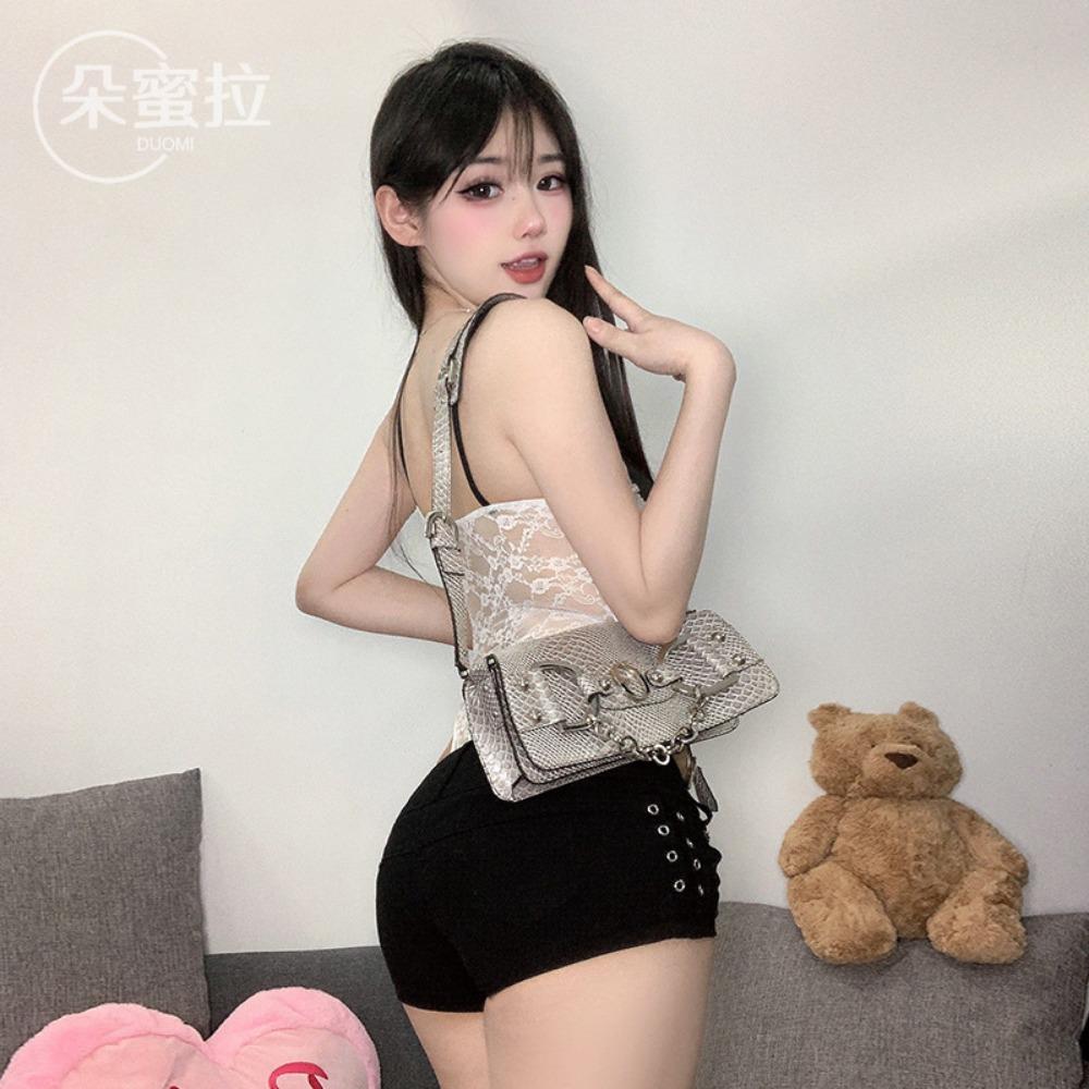 Domila's New Sex Onesie Is Yin Open Crotch Teasing Sexy Sex Underwear Pure Desire Hip Skirt Set