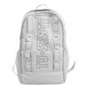 Large Capacity Backpack Men Travel Computer Backpack Letter Print Student Class Commuter Schoolbag