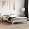 Solid Wood Bed Without Mattress 120 X 190 Cm Pine Wood