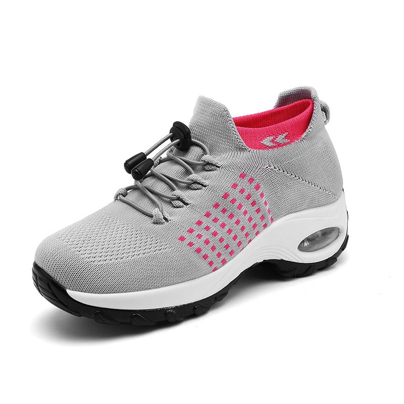 Spring cross-border women's shoes fashion versatile sports shoes casual shoes large size air cushion one pedal single shoes