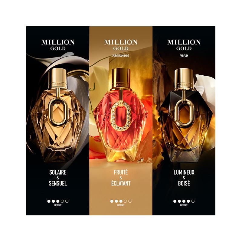 Rabanne Million Gold Pure Diamonds Eau De Parfum 90ml