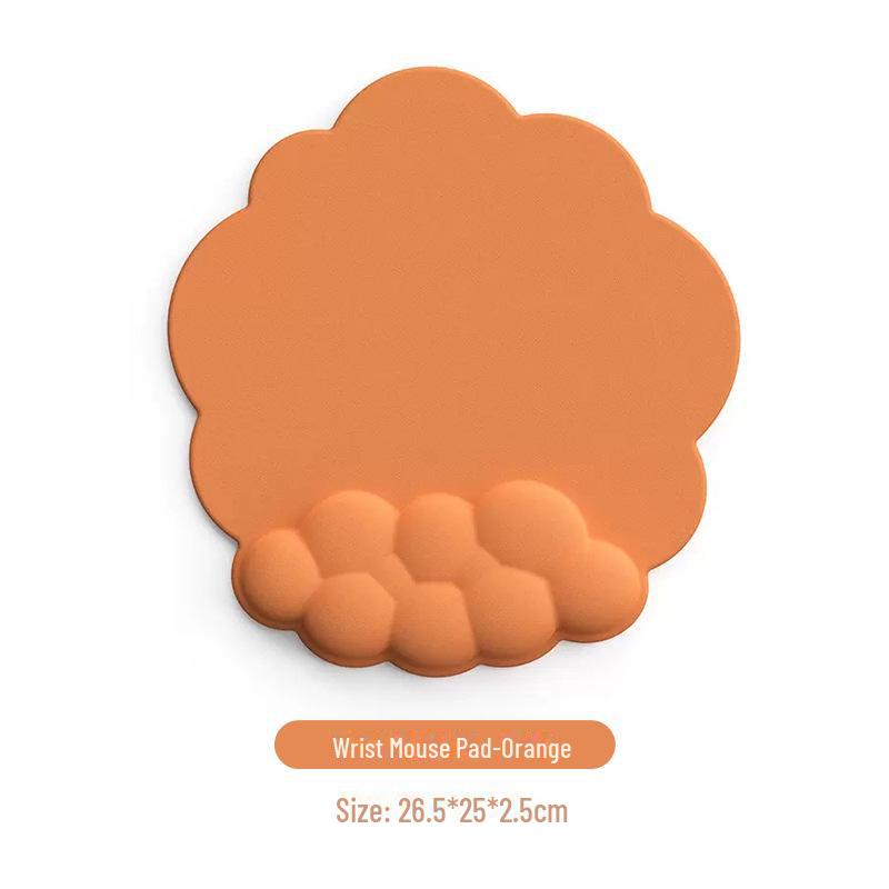 Cloud Memory Foam Mouse and Keyboard Wrist Rest - Non-Slip Office Hand Support Pad