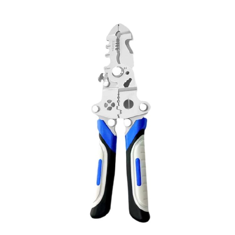 10 in 1 Multifunctional Wire Stripper Pliers Crimper Cable Stripper Cutter Multifunctional Wire Repair Tool Pliers