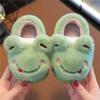 Thickened Children's Cotton Slippers Plush Kids Winter Warm Booties Kids Plush Shoes  Girls Boys