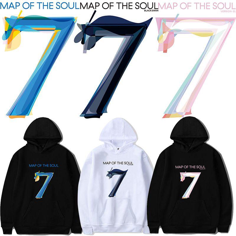 Bts Kpop Of The Soul7 Bangtan Boys Hoodie Coat Pullover Sweatshirt Top