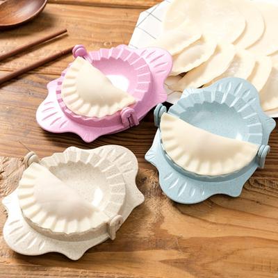 1 Set Dumpling Maker Convenient Portable Healthy Dumpling Making Mold Dough Press Pie Mould for Home