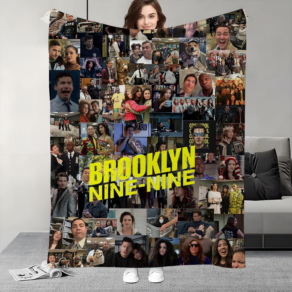 TV B-Brooklyn N-Nine-Nine Blanket Design Lightweight  For Dorms, Naps, Living Room, Office,Sofa,All-Season 30x40in
