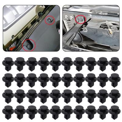40 stücke Auto Stoßstange Kunststoff Schnalle Auto Schnalle Für Honda Für Accord 03-12 Für Civic 01-16 Für CR-V 02-06 Für Jazz 08-12 Für S2000 99