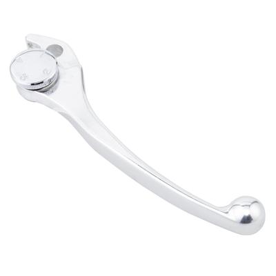 Kijima Motorcycle Parts Brake Lever Adjustable Universal Compatible with and (Right Lever) Type, Silver, Yamaha, Suzuki, Kawasaki, 202-308SR