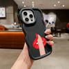 Ae87 Lips Kiss Digital Art Protective Phone Cases for Samsung S23 S24 Ultra A15 A55 A14 A13 A25 A54 A51 A04s S20 FE Big Wave TPU Back Cover