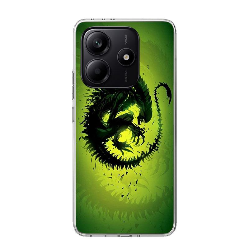 Cool A-Alien X-Xenomorph Case Phone Cover for Xiaomi Redmi Note 14 13 12S 12 11S 11 11T 11E 10S 10 Pro Plus 9 9S 5G + Trend Fund