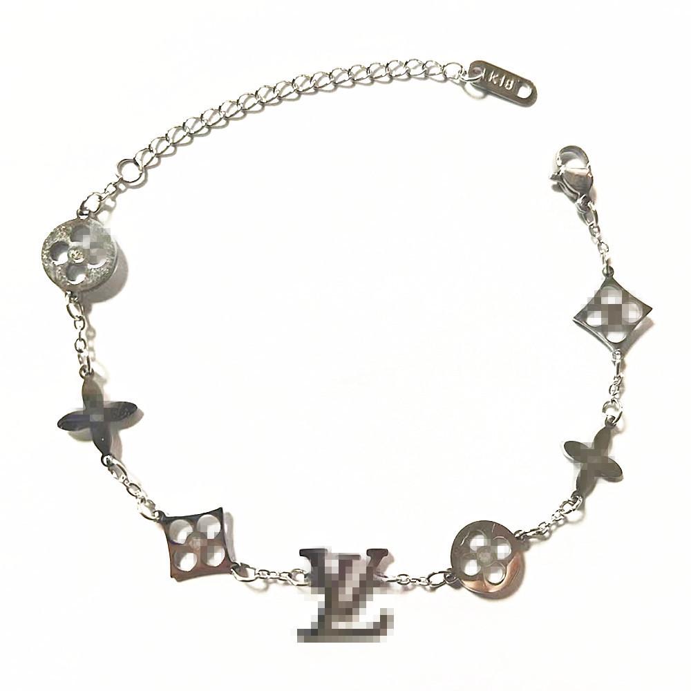 Versatile Stainless Steel Bracelet - Fashionable, Non-fading, Washable, with Distinctive Designs