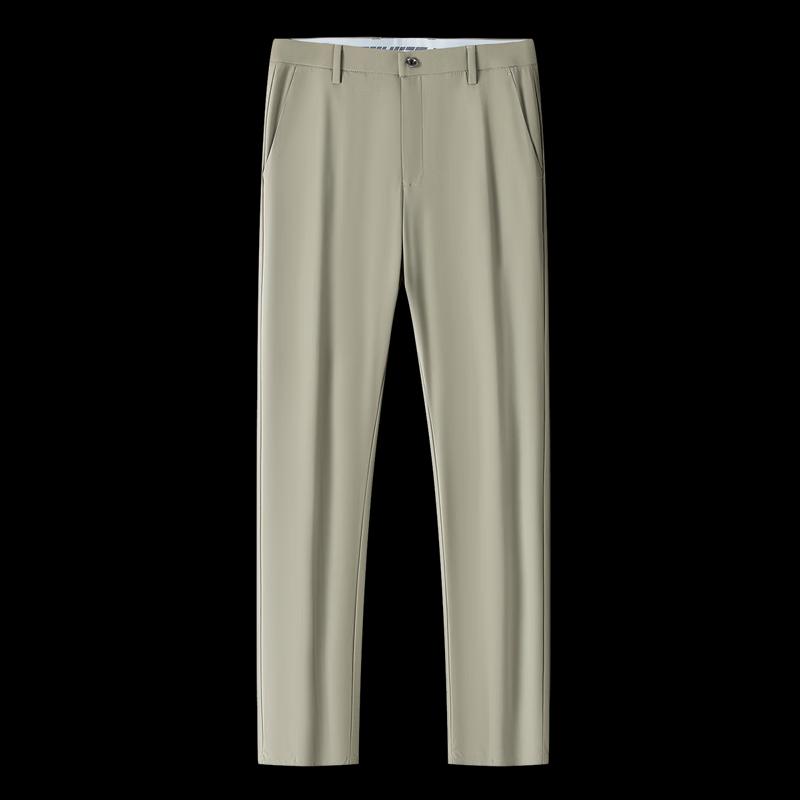 MONTAGUT Herren Unsichtbarer Elastischer Bund High Stretch Freizeit Hose