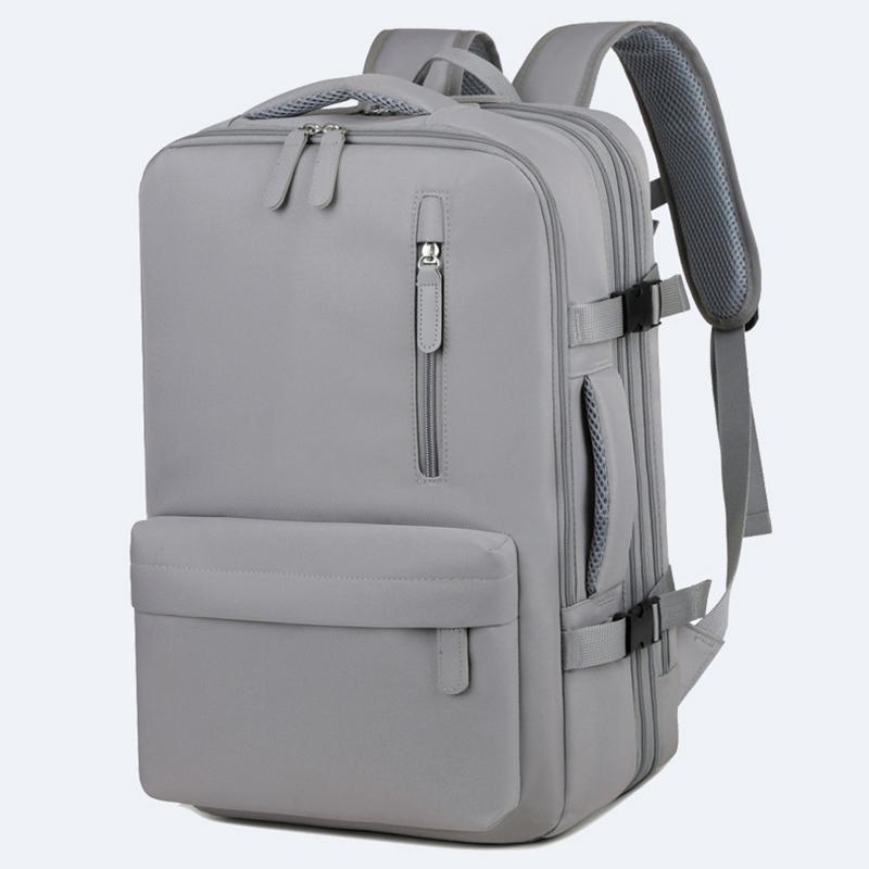 2025 New Waterproof Travel Backpack Large-Capacity Multi-Functional USB Computer Business Bag Macaron Backpack Lightweight Expandable Schoolbag