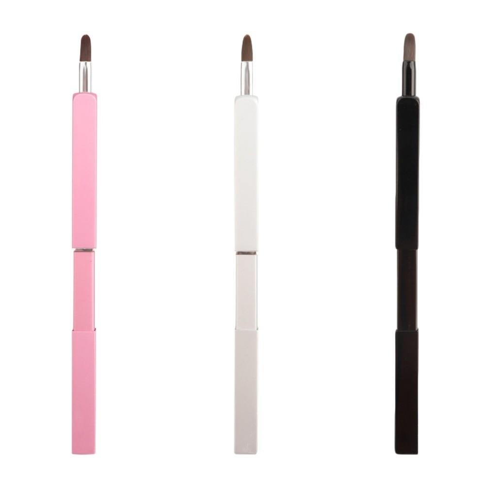 Telescopic Lip Gloss Brush Lip Liner Lipstick Brush Beauty Tools Retractable Lip Brush  Dustproof