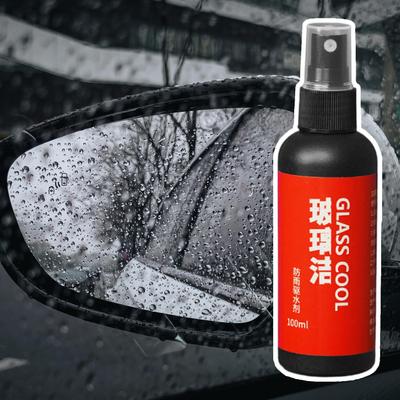 Hidrofobik Ön Cam Kaplaması 100ml Yağmur Geçirmez Sprey Ön Cam Temizleyici Sis Önleyici Ajan Araç Ev Yüzme Gözlükleri İçin