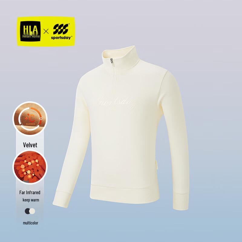 

HLA Men s City Sport Fleece Lined Half-Zip Sweatshirt