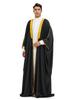 Satin Embroidered Arabic Graduation Gown and Cape
