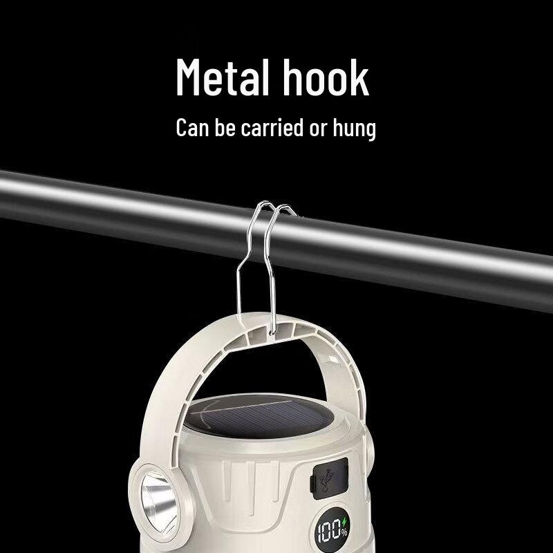 NuFeng Outdoor Solar Dual Light Camping Lantern