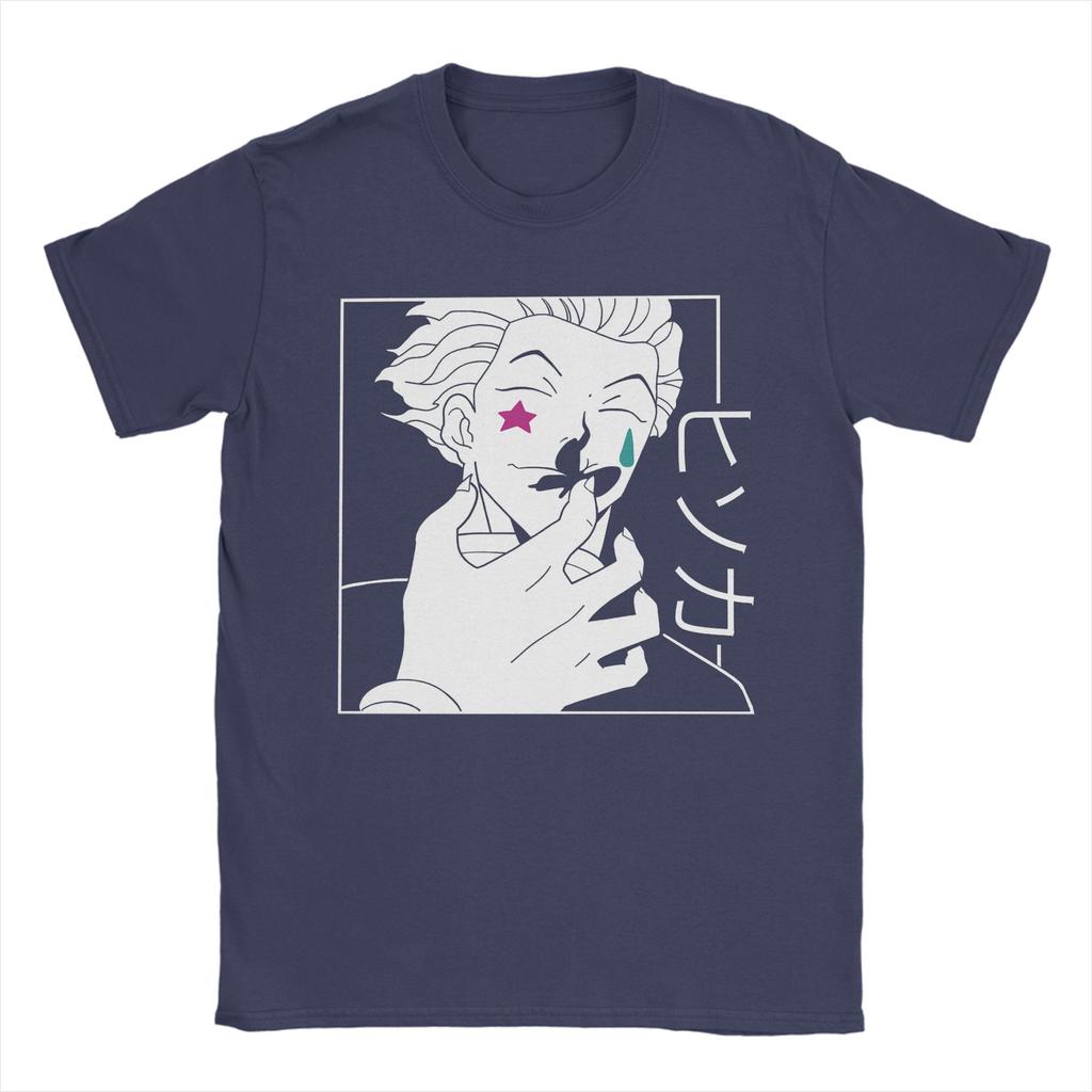 Unisexs Tshirts Hisoka Morow Hunter X Hunter Vintage Pure Cotton Tees Short Sleeve Anime Unisexga T Shirt Clothing 4xl 5xl 6xl