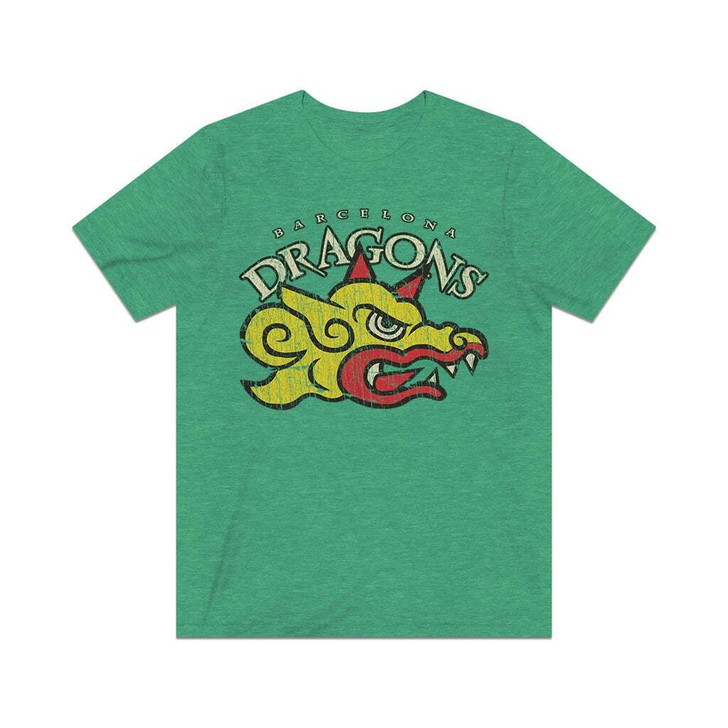 

Barcelona Dragons 1991 Vintage Men s T shirt XL