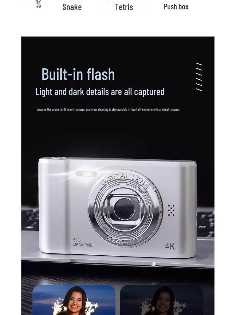 5000W Pixel HD Portable Digital Student Camera with CCD