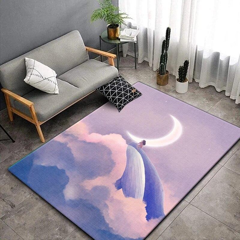 

Ковры «Киты и девочки» для гостиной, коврик для йоги, кухонные аксессуары, аксессуары для ванной комнаты, декор детской комнаты, коврик для ванной комнаты 40cm by 60cm