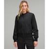 Women S reverSible inSulated Bomber Jacket Black