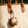 Cute Mini Devil Charm, Wooden Little Devil Shape Pendant for Backpack, Purse, Car Accessories, Gifts for Women Men