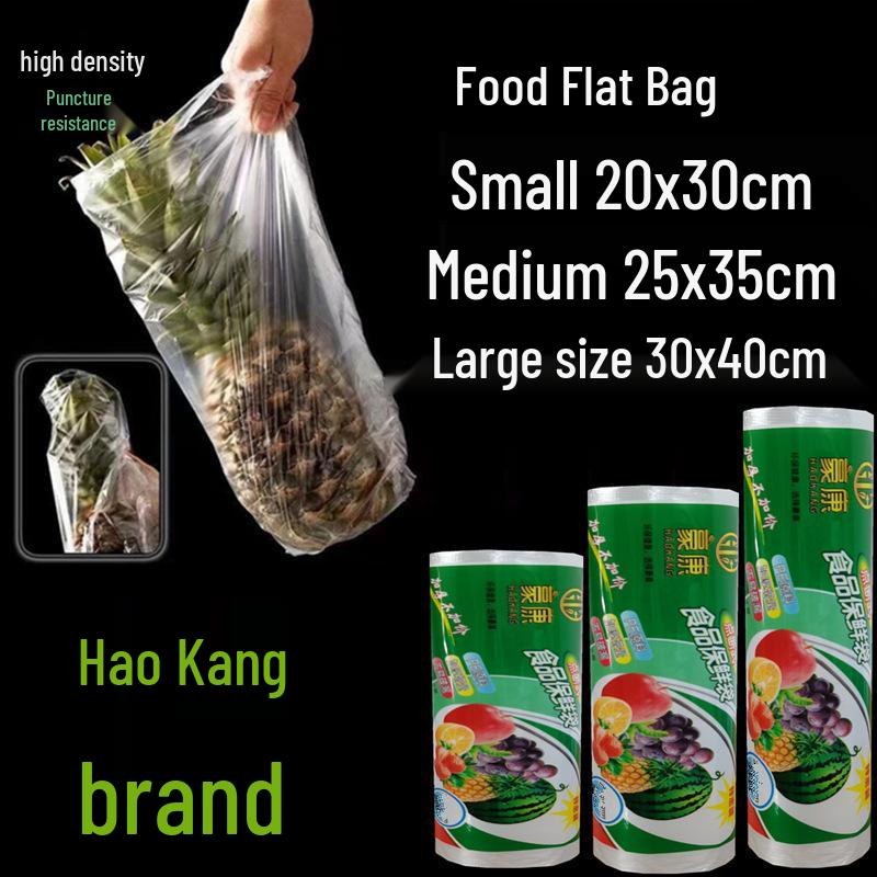 Extra-Large Food-Grade Thickened Fresh-Keeping Bags for Household & Commercial Use
