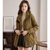 Women's Fashion Casual White Duck Down Jacket