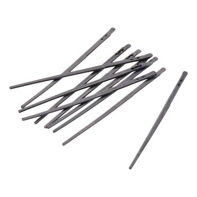 Aguja Plana de Acero y Cuero para Cordones Agujas Planas de Acero para Manualidades en Cuero Kit de Herramientas para Cuero