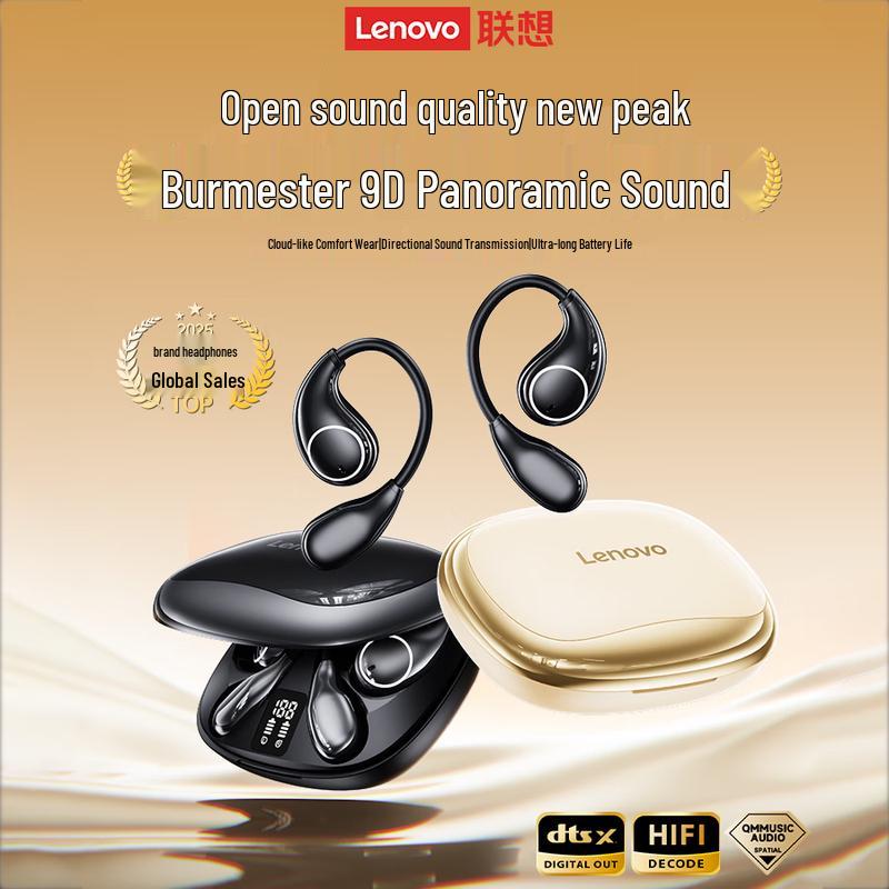 Lenovo Zestaw słuchawkowy sportowy Bluetooth z zaczepem na ucho TA320