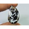 25Cts Natural Septarian Gronate Oval Crystal Cabochon Loose Gemstone 20X33MM SK-2329