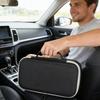 Protective Carrying Case For Wireless Speaker Featuring Storage Sections And Strong Material