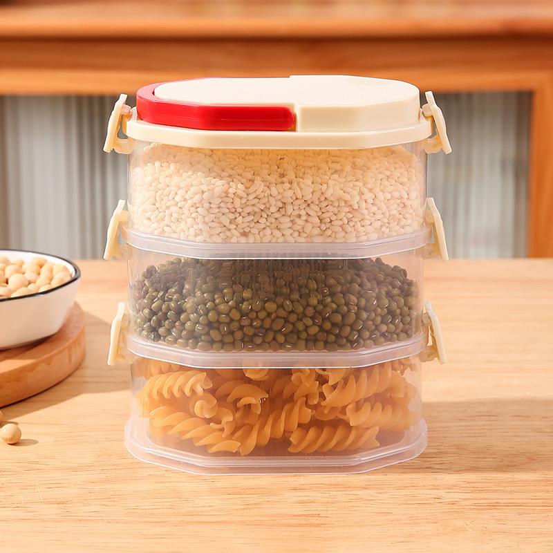 Seasoning Container Box - Home Use Pepper Kitchen Storage Box - Seasoning Container with Sealing Lid - Storage Box for Seasonings