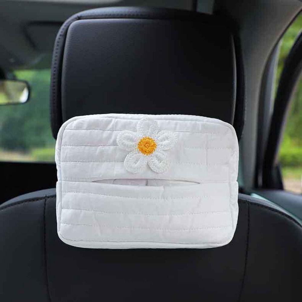 Creative Car Tissue Box Universal Car Tissue Holder Gift Cute Napkin Dispenser  Seat Back