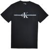 Calvin Klein Cotton cK Logo Black Size M Men's Short-Sleeve T-Shirt [Used]